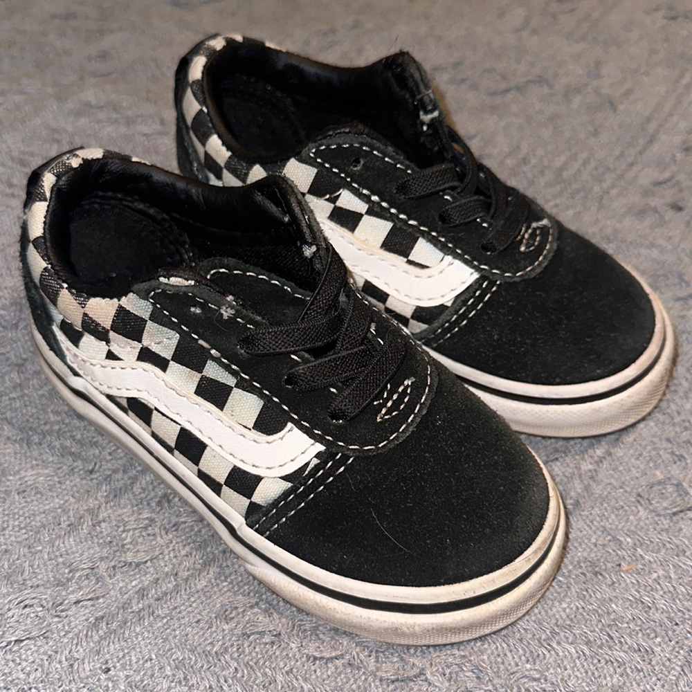Vans checkered Toddler 6c